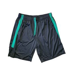 Old Navy Training Shorts Men’s L Black Green Athletic